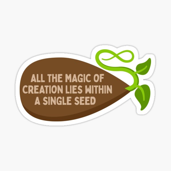 Seed of Creation Sticker
