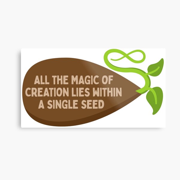 Seed of Creation Metal Print