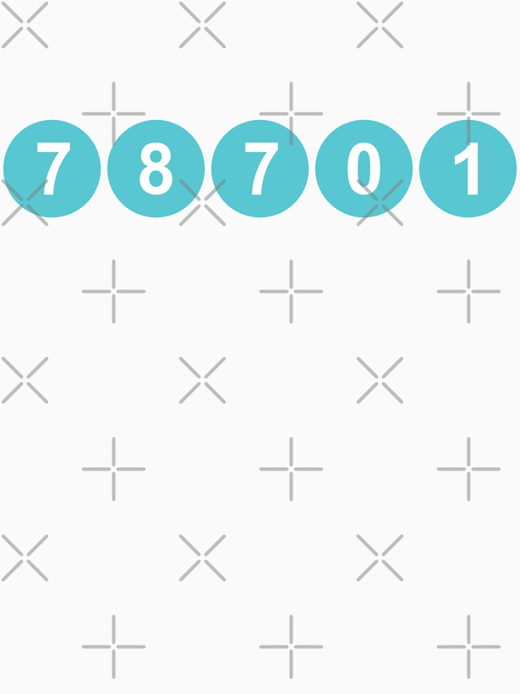 78701 Austin Zip Code by willpate