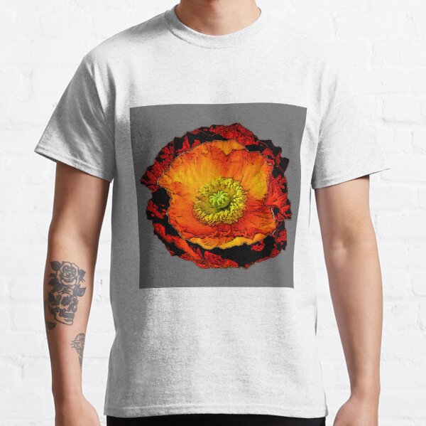 CreateAndShip Spring Poppy What's Poppin Shirt, Cute Spring Shirts, Flower Shirt, Poppy Shirt, Botanist Shirt, Plant Lady Shirt, California Poppy Shirt