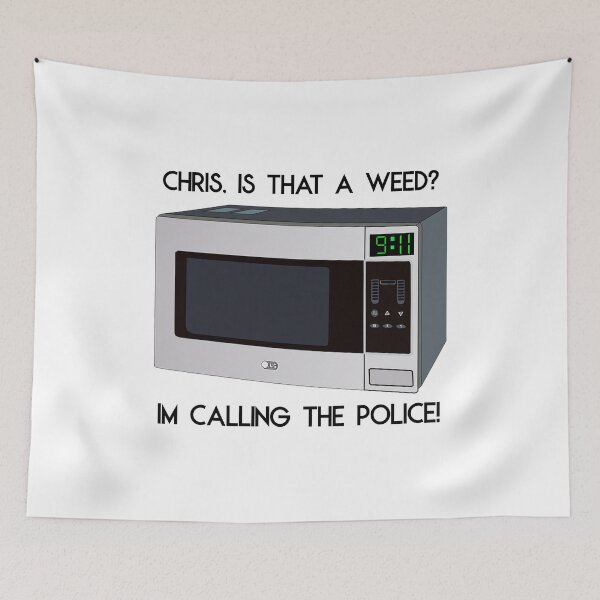 Item preview, Chris is that a weed? Im calling the police designed and sold by chicnleesh.