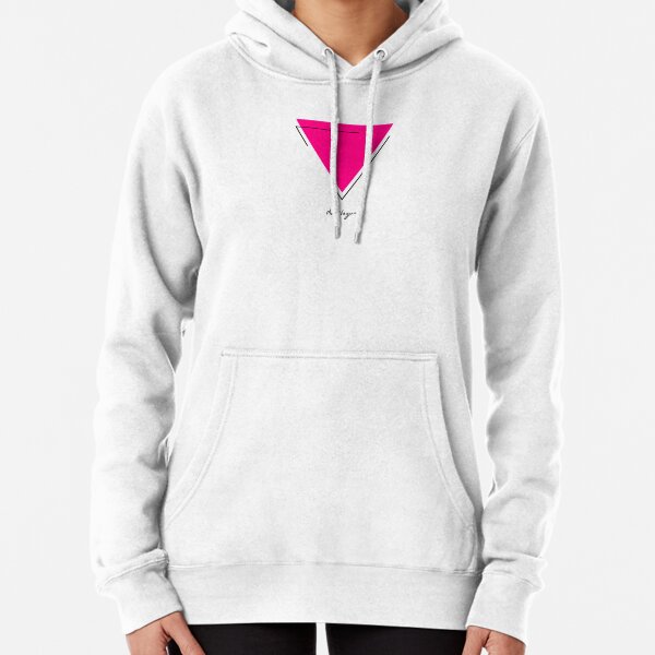 Queer art | Pink Triangle Pullover Hoodie