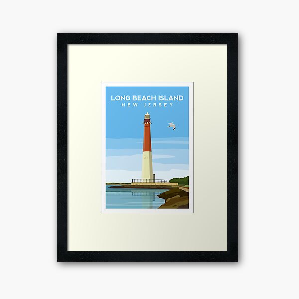 Item preview, Barnegat Lighthouse, Long Beach Island, New Jersey designed and sold by typelab.