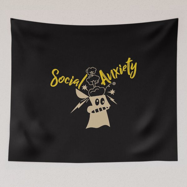 Item preview, Social anxiety designed and sold by WorldOfTeesUSA.