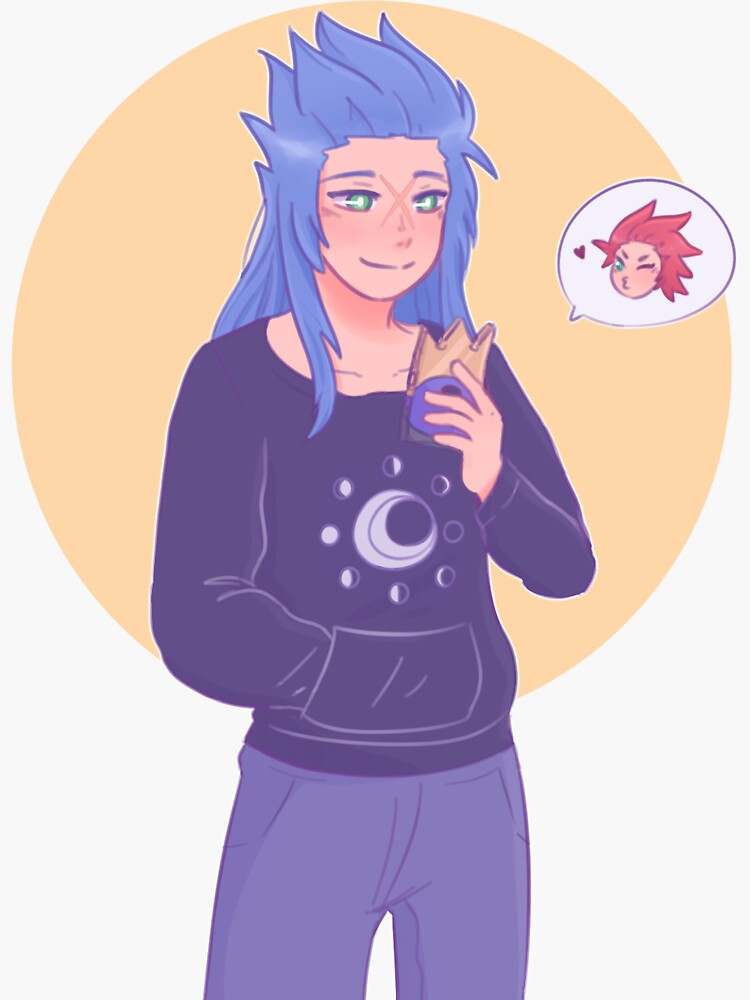 Imagen 3 de 3, Pegatina con la obra Isa casual, diseñada y vendida por Kurumizi.