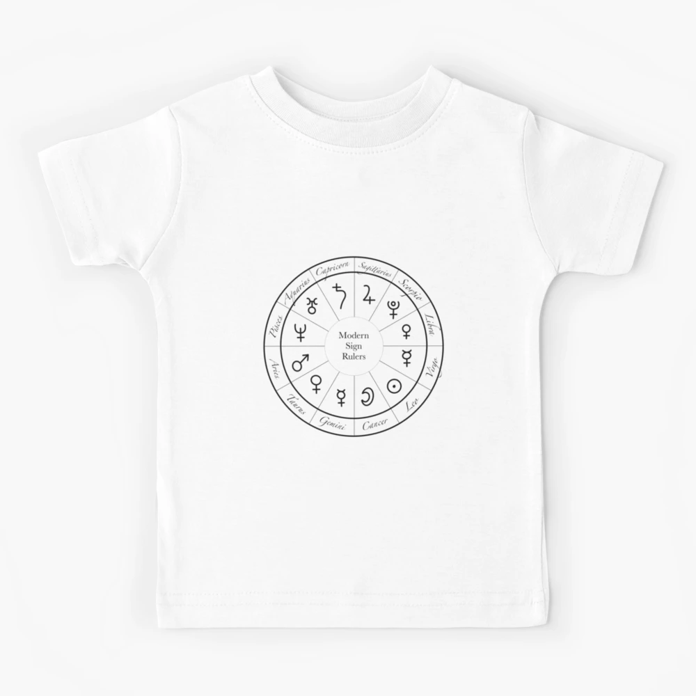 ★SCULPTOR★ Zodiac Sign Tee White SC24S203WH CANCER Zodiac T-shirt – Harrell's Custom Print