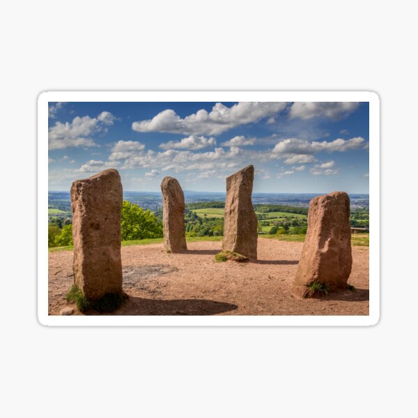 Four Stones Folly - Clent Hills Sticker