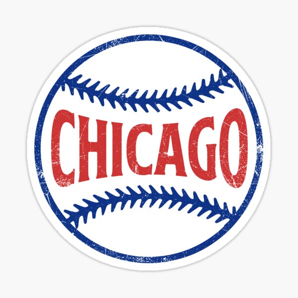 Chicago Flag Script Sticker – Wrigleyville Sports