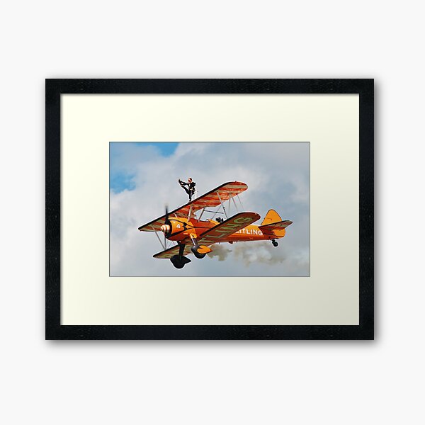 Breitling Wing Walkers Framed Art Print