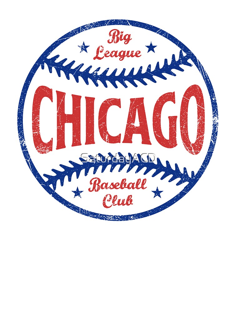 Chicago Retro Big League Baseball - Blue
