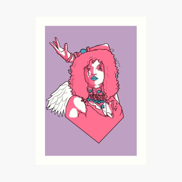 Angel - Pose Art Print