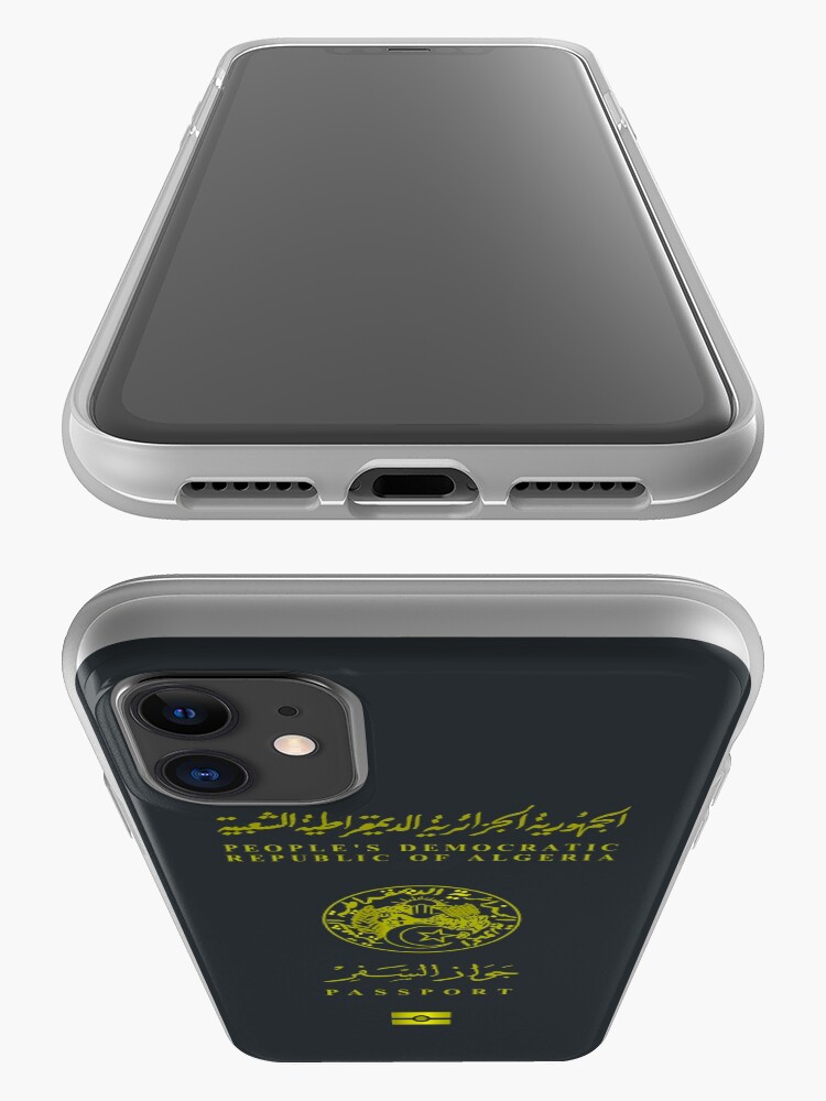 Coque iPhone « Passeport algérien Design de vêtements », par