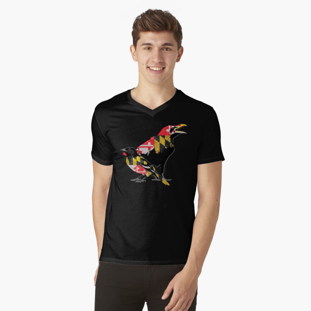 Item preview, V-Neck T-Shirt designed and sold by polliadesign.