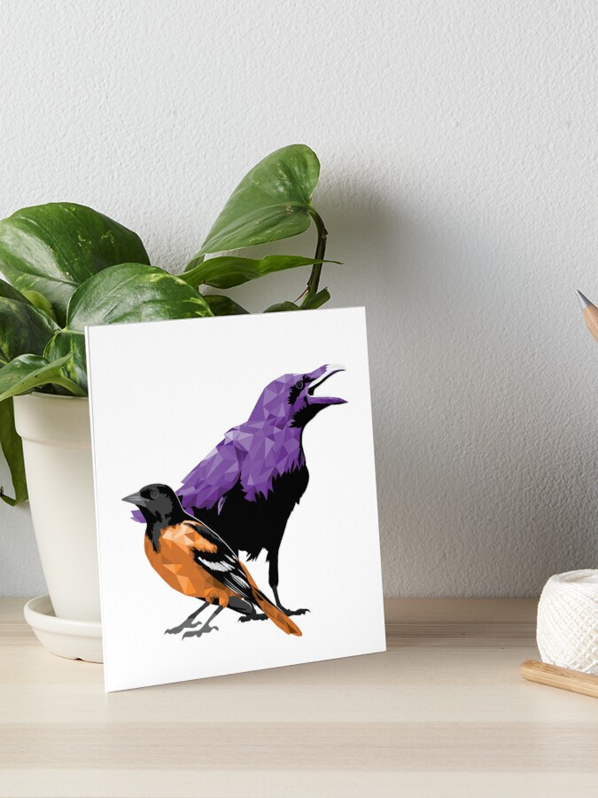 Baltimore-Inspired Raven: 'Get Some Baltimore Art Print for Sale
