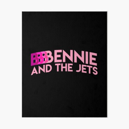 B-B-B Bennie (light pink) Art Board Print