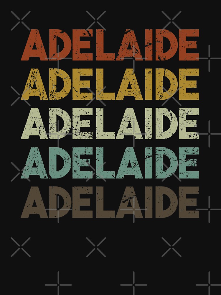 "Retro Adelaide Australia" Tshirt by BryceLiSi Redbubble