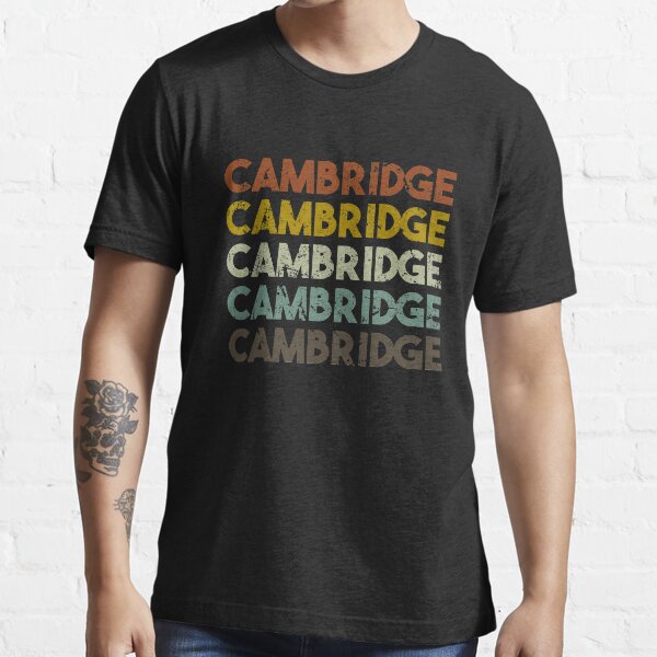 "Retro Cambridge England" Tshirt for Sale by BryceLiSi Redbubble