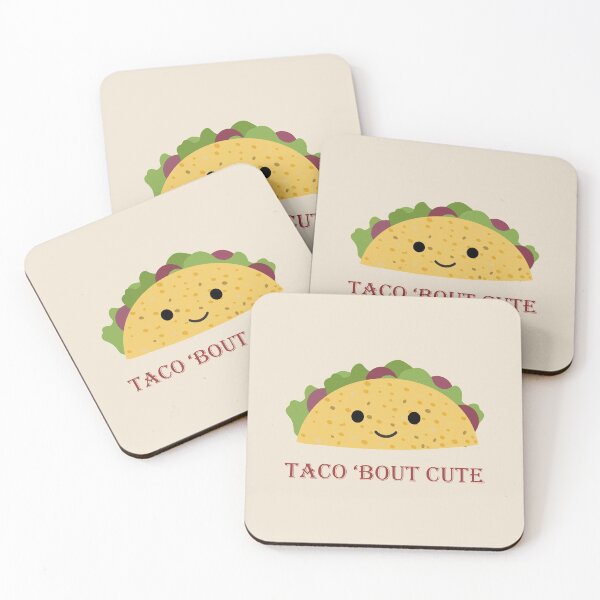 Item preview, Funny Taco Bout Cute Kawaii Taco designed and sold by Hedgie Designs.