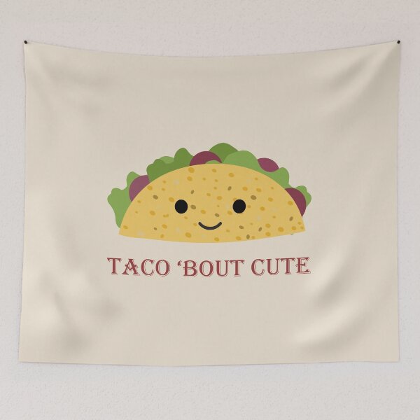 Item preview, Funny Taco Bout Cute Kawaii Taco designed and sold by Hedgie Designs.