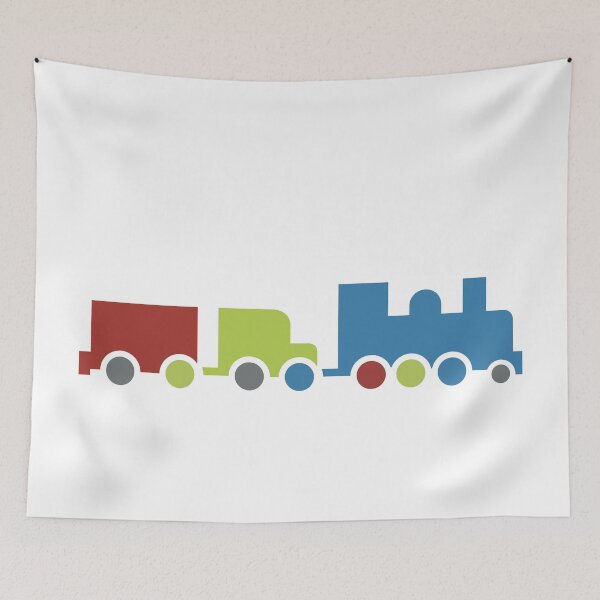 Item preview, Colorful Toy Train designed and sold by ByMaSOLE.