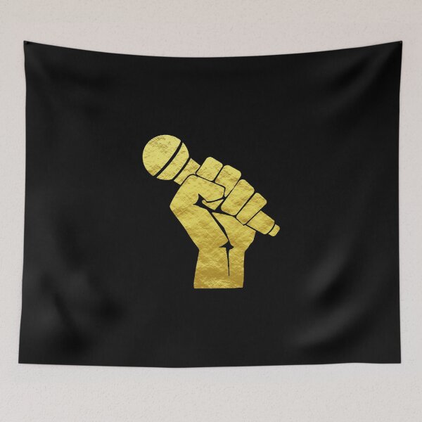 Item preview, Faux Gold Microphone designed and sold by DeesDeesigns.