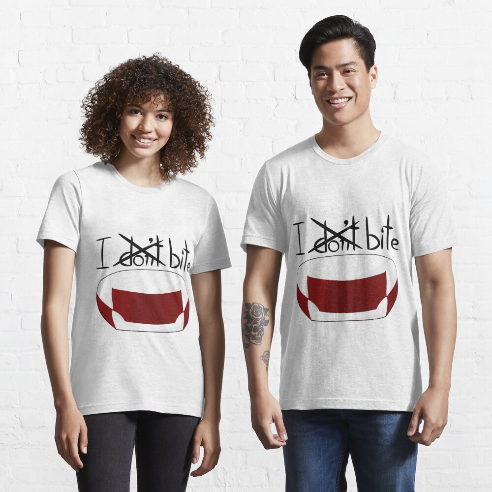 I Dont Bite T Shirt For Sale By Samp2552 Redbubble Fang T Shirts