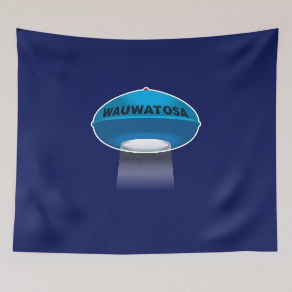 Item preview, Wauwatosa Flying Saucer Water Tower  designed and sold by gstrehlow2011.