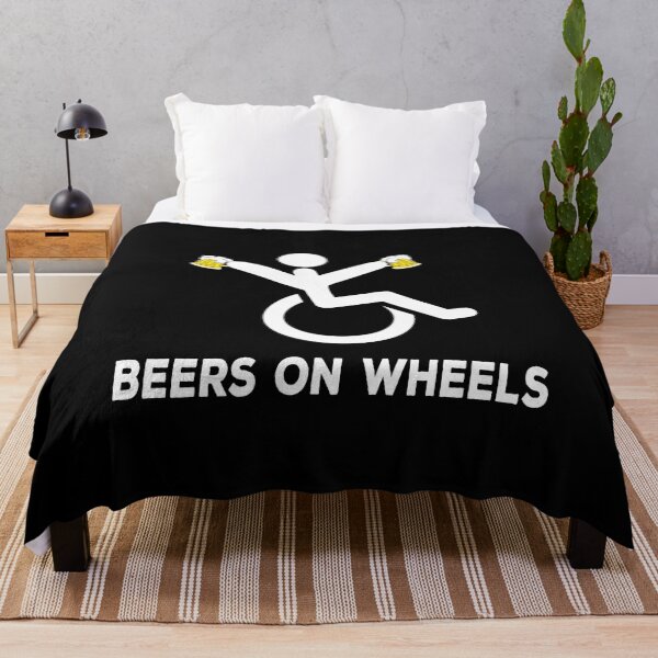 Item preview, Beers on Wheels - Disability Humor designed and sold by DeesDeesigns.