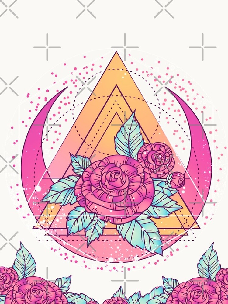 Thumbnail 4 of 4, Samsung Galaxy Phone Case, Moon & Roses designed and sold by Rena-Apollymi.