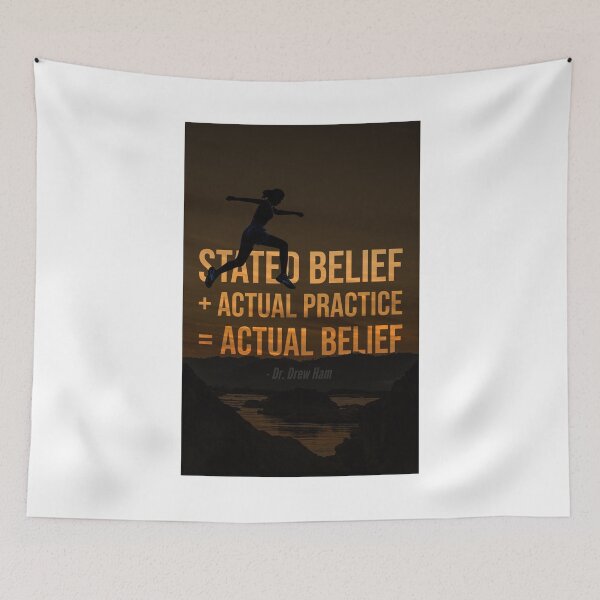 Item preview, Obedience - Stated Belief + Actual Practice = Actual Belief designed and sold by Mtfotografy.