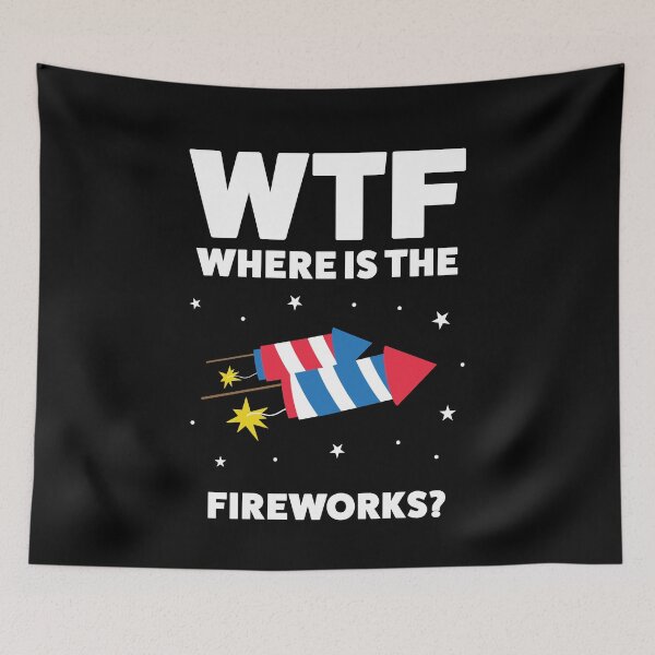 Item preview, Funny Fireworks Shirt designed and sold by ChiChingTees.