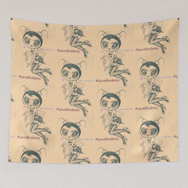 Item preview, honeybee designed and sold by Heidi Clough.