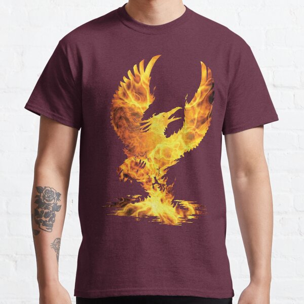 Phoenix Fire Silhouette Classic T-Shirt