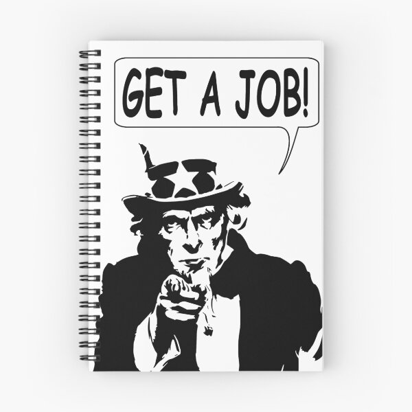 Item preview, Uncle Sam Get A Job designed and sold by Almdrs.