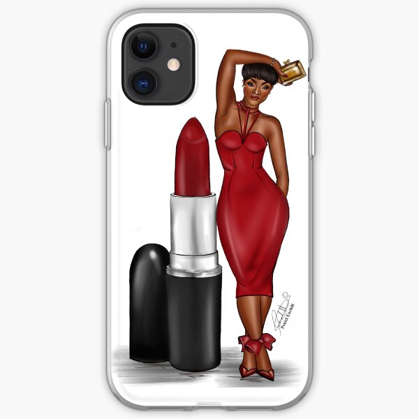 Ms Ruby Woo iPhone Soft Case