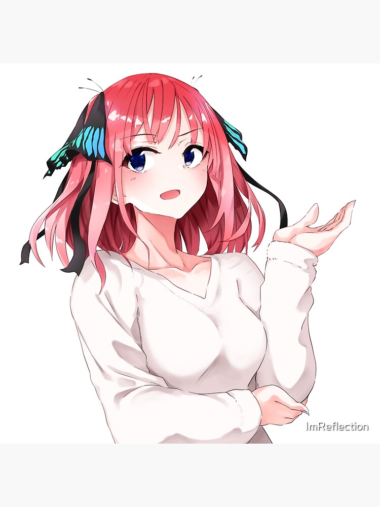"Nino - The Quintessential Quintuplets" Throw Pillow by ImReflection