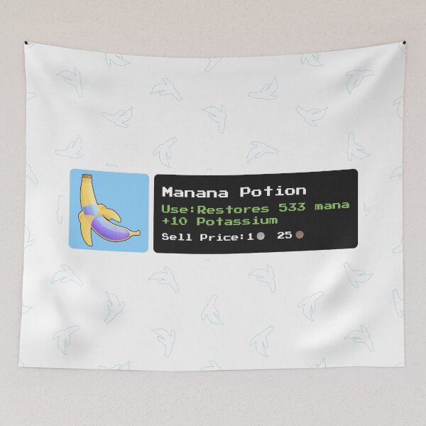 Item preview, Yellow and blue Manana (white) designed and sold by animinimal.