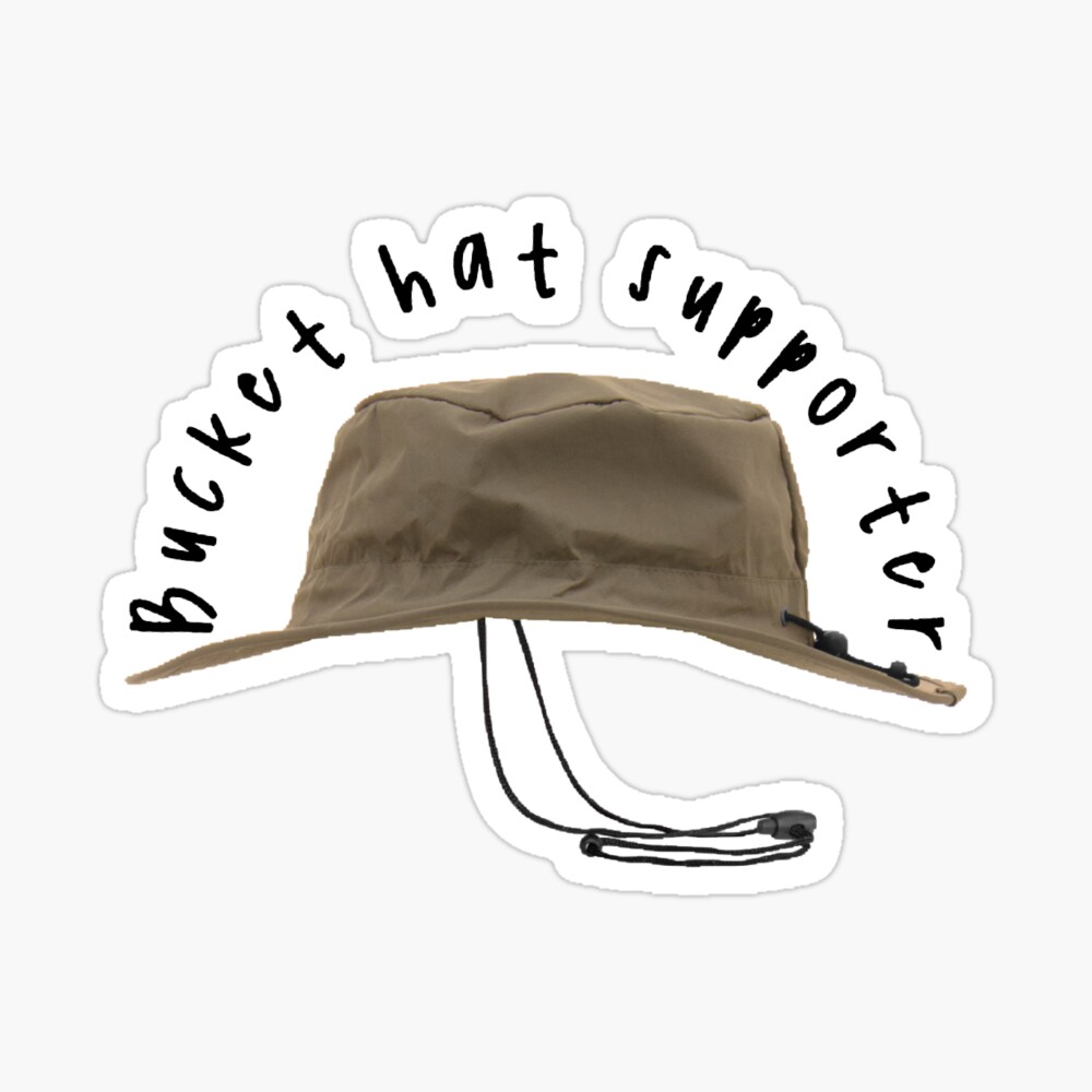 Bad Bunny bucket hat Sticker for Sale by 11fresa11