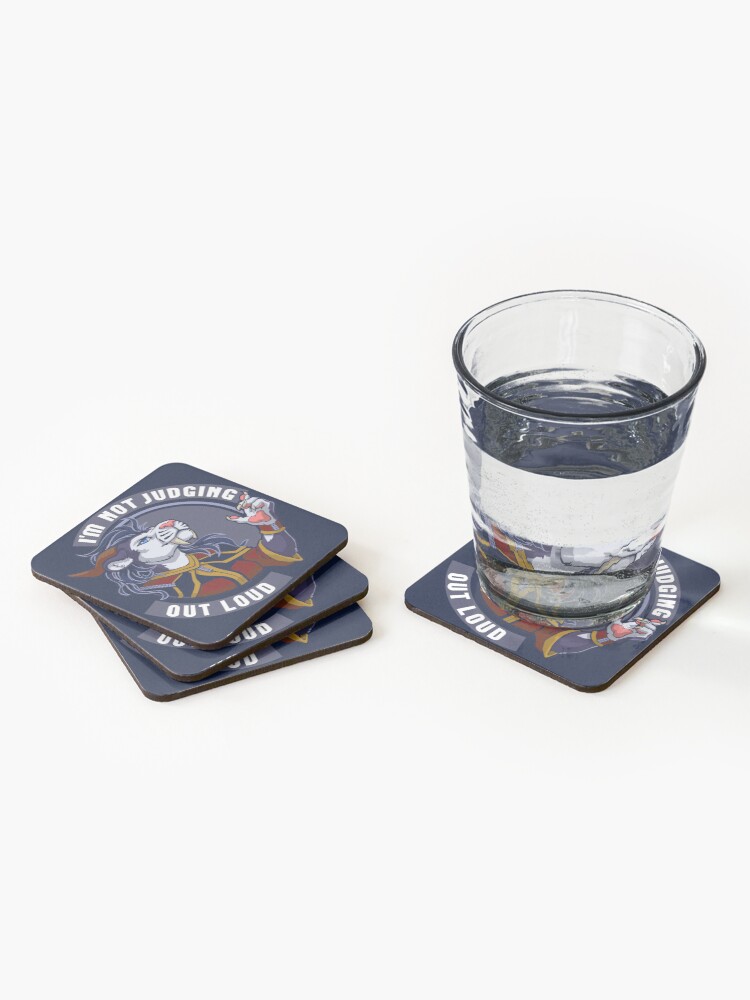 Alternate view of Zeelis' Words to Live By Coasters (Set of 4)