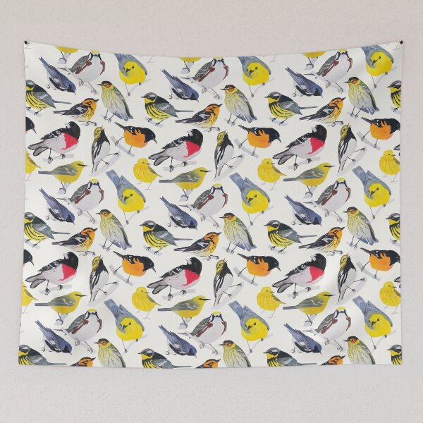 Item preview, Springtime Birds designed and sold by Wildlife Art by Holly.