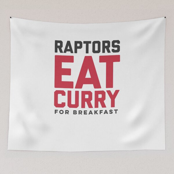 Item preview, Raptors T-Shirt Funny One of a Kind - Raptors eat curry for breakfast designed and sold by WOWe.