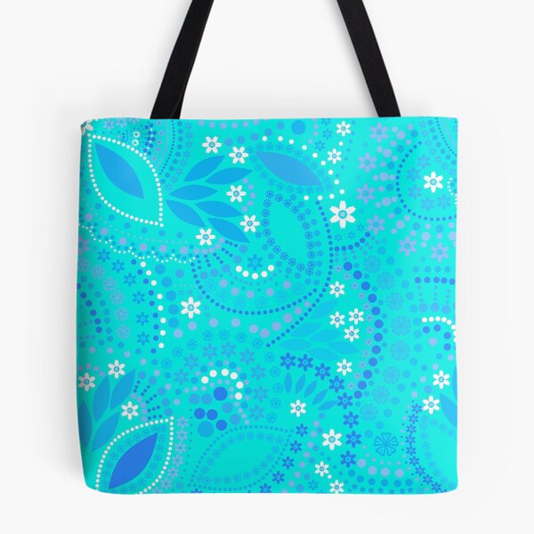 Item preview, mint neon pattern  designed and sold by fuzzyfox.