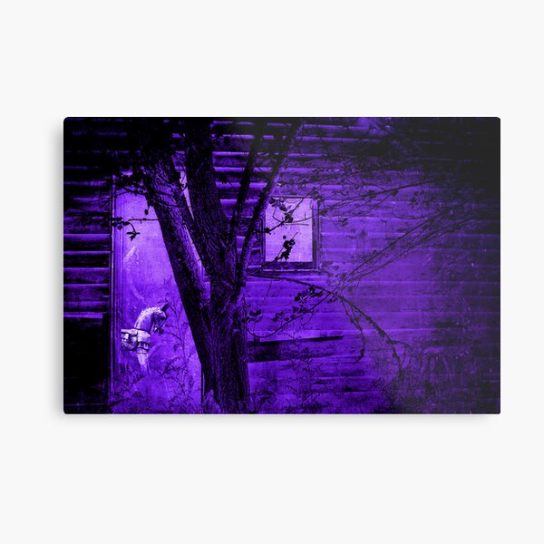 Abandoned Metal Print