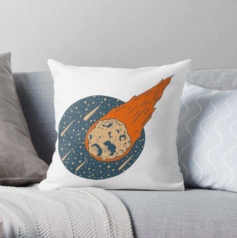 Asteroid Day Throw Pillow