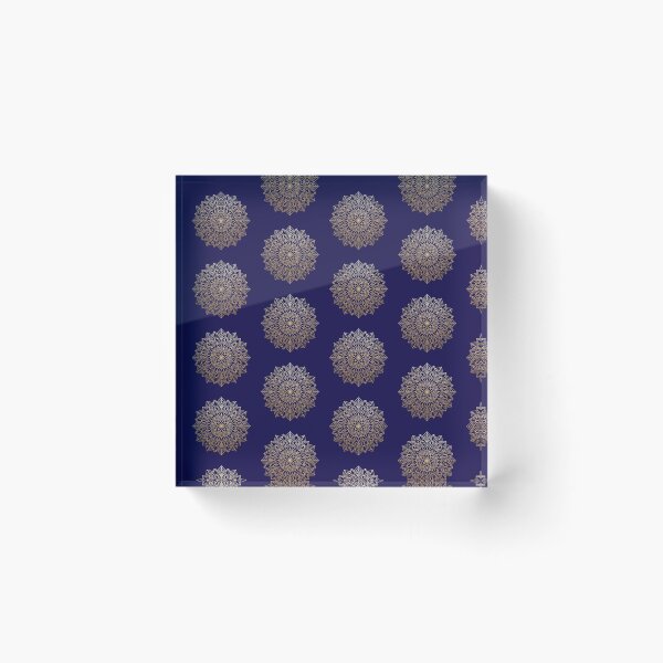 Item preview, Golden Silence Mandala Pattern designed and sold by Mandala Peace.