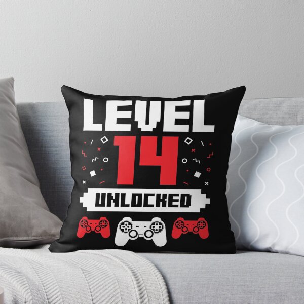 Item preview, 14 Year Old Video Gamer Birthday Gift Level Unlocked designed and sold by EstelleStar.