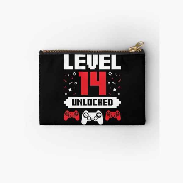 Item preview, 14 Year Old Video Gamer Birthday Gift Level Unlocked designed and sold by EstelleStar.
