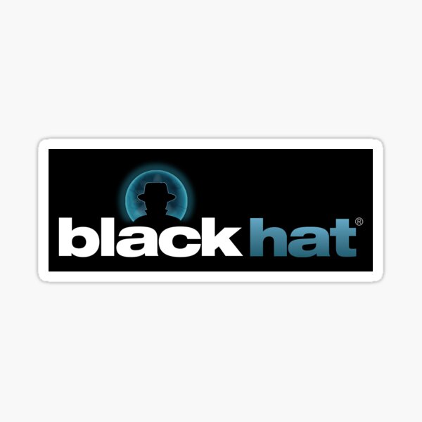 Black Hat Conference Sticker