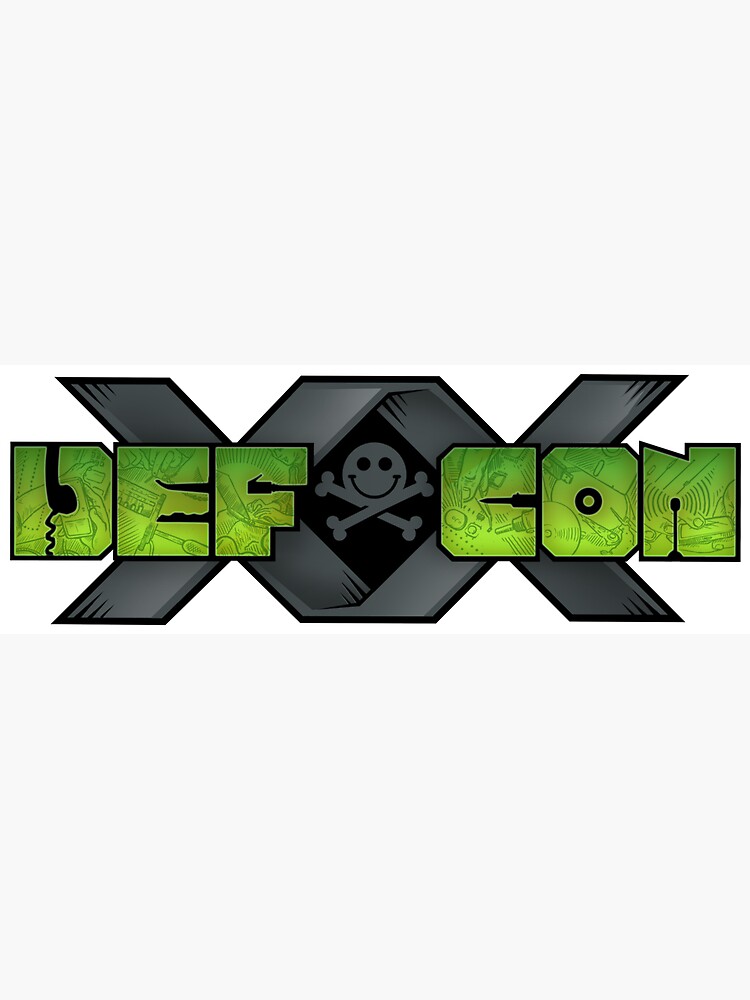 "DEFCON Conference" Sticker for Sale by rdbblhax Redbubble