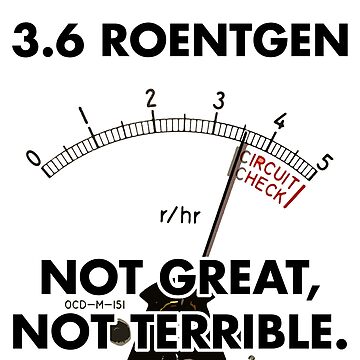 Vorschaubild zum Design Tschernobyl 3,6 Röntgen von alibyte